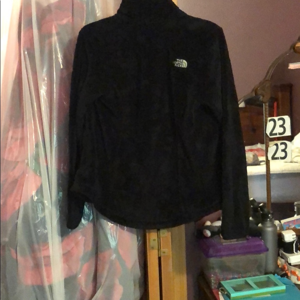 NORTH FACE furry jacket